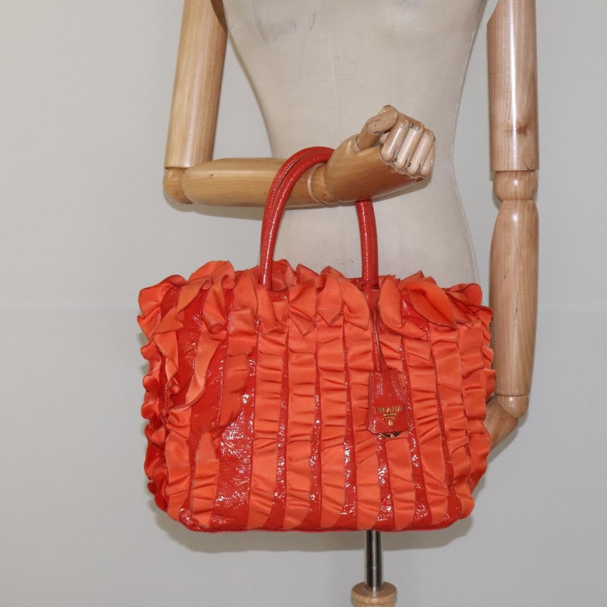 Prada Open Tote Ruffled
