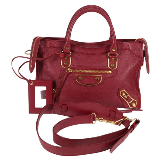 Balenciaga City Classic Metallic Edge Bag