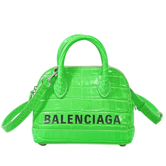 Balenciaga Logo Ville Bag