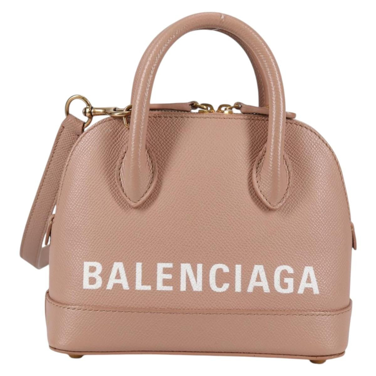 Balenciaga Logo Ville Bag