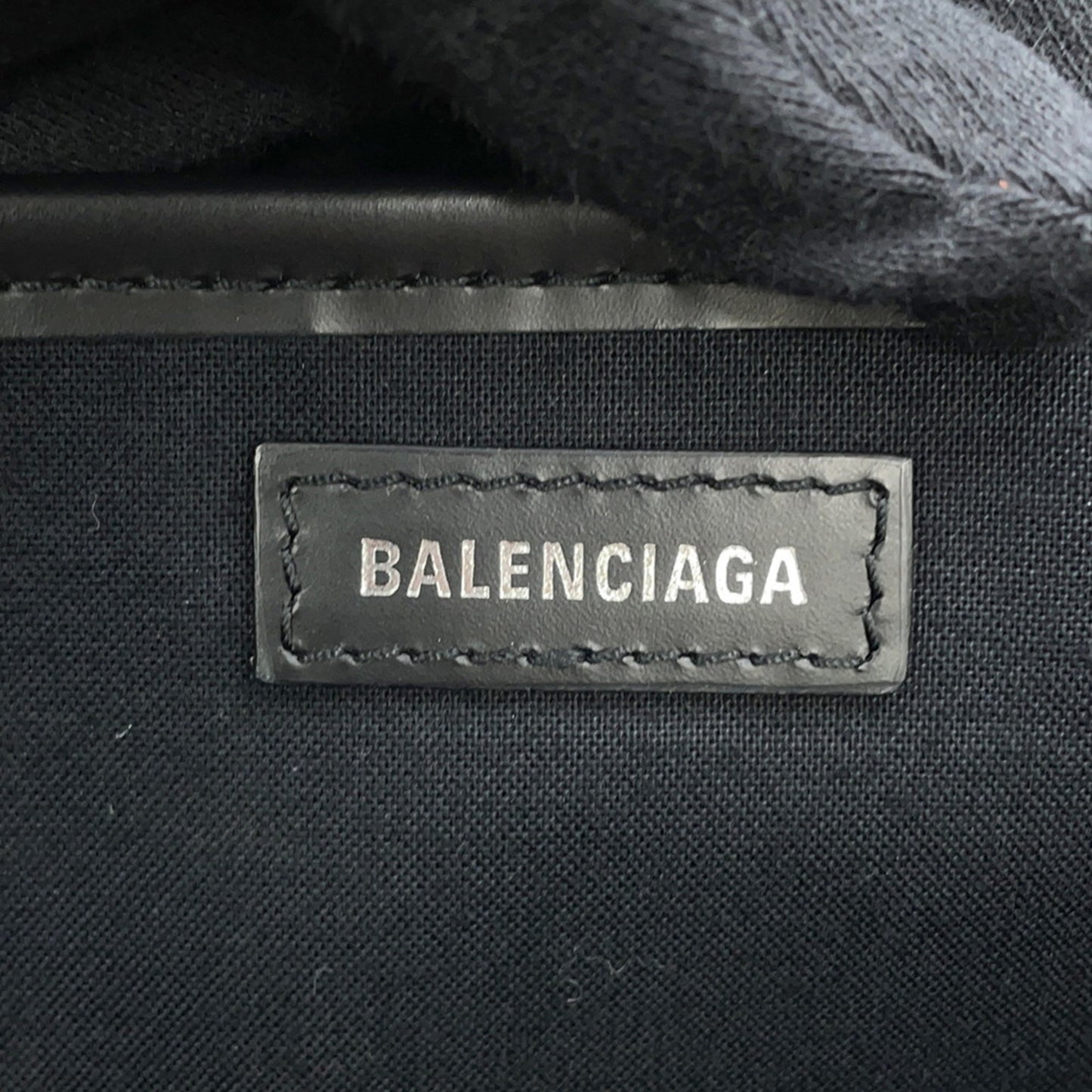 Balenciaga Navy Cabas