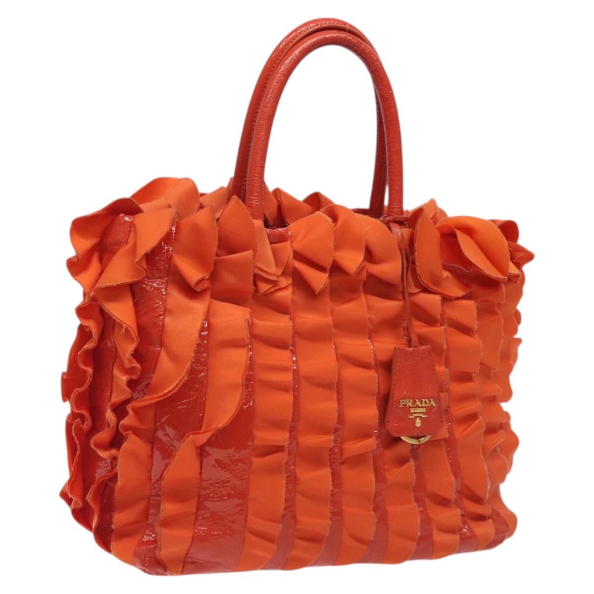 Prada Open Tote Ruffled