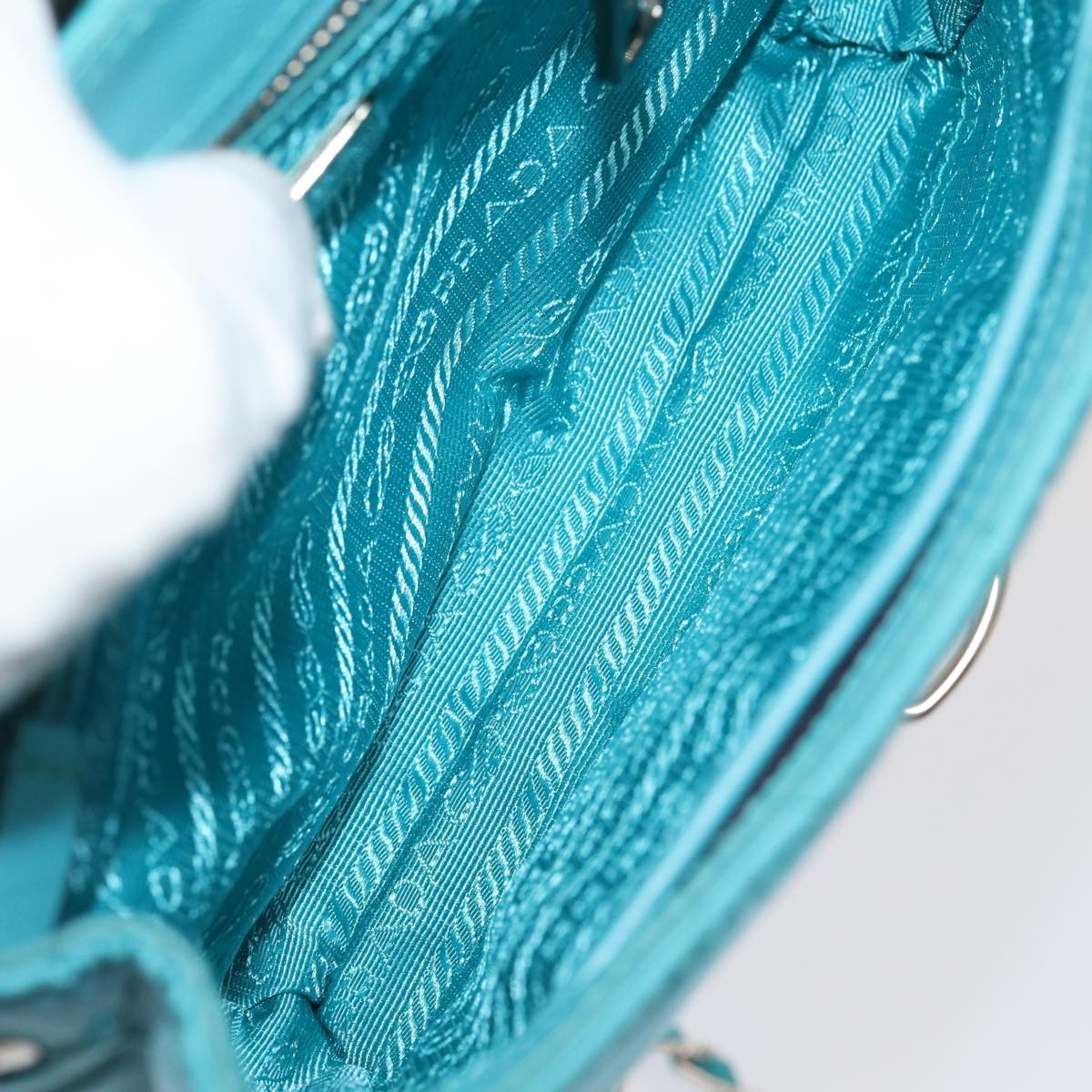 Prada Pushlock Chain Flap Bag