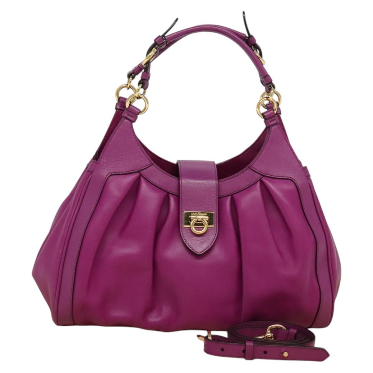 Salvatore Ferragamo Gancini Shoulder Bag