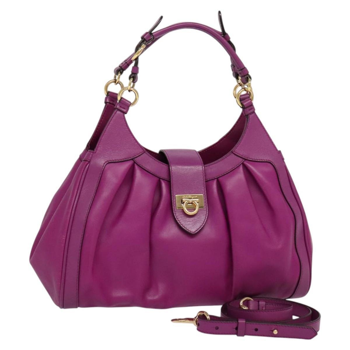 Salvatore Ferragamo Gancini Shoulder Bag
