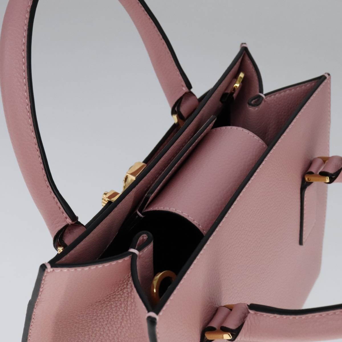 Versace Virtus Front Pocket Tote